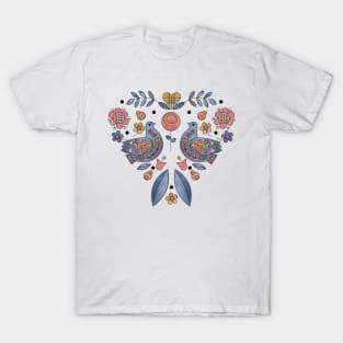 Scandinavian Folklore bird T-Shirt